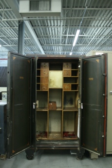 Used Antique Fire and Burglary Safe